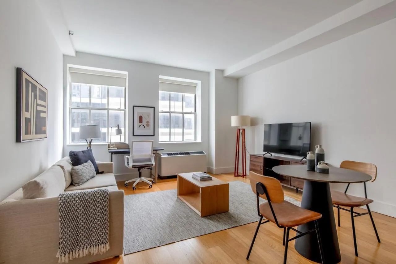 Apartament Fidi 1Br W 3-Story Gym Doorman Game Room Nyc-1341 Nowy Jork